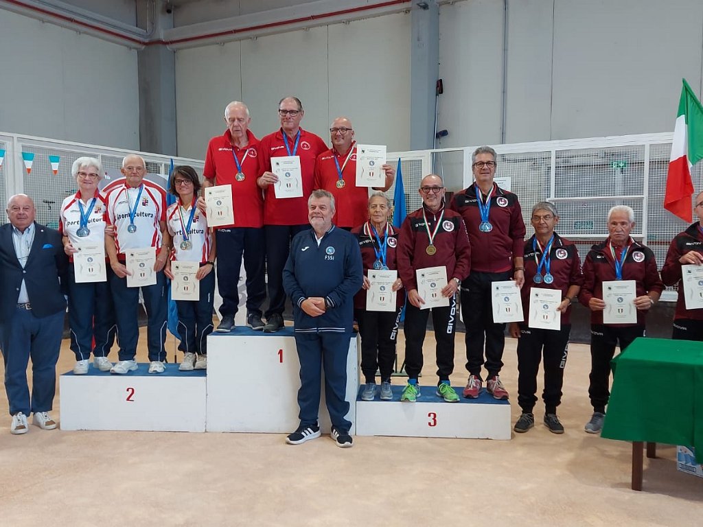 CAMPIONATO ITALIANO FSSI BOCCE METALLICHE INDIVIDUALE E A TERNA