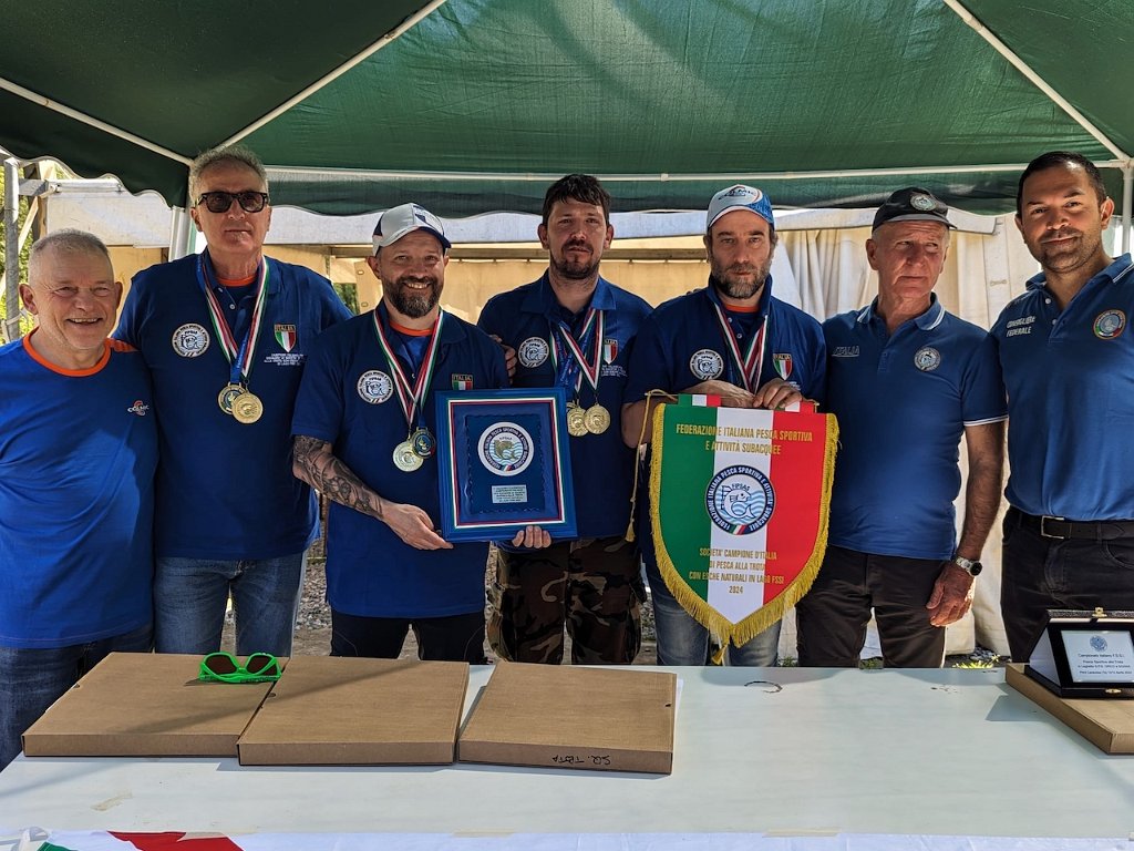 CAMPIONATO ITALIANO FSSI PESCA SPORTIIVA ALLA TROTA